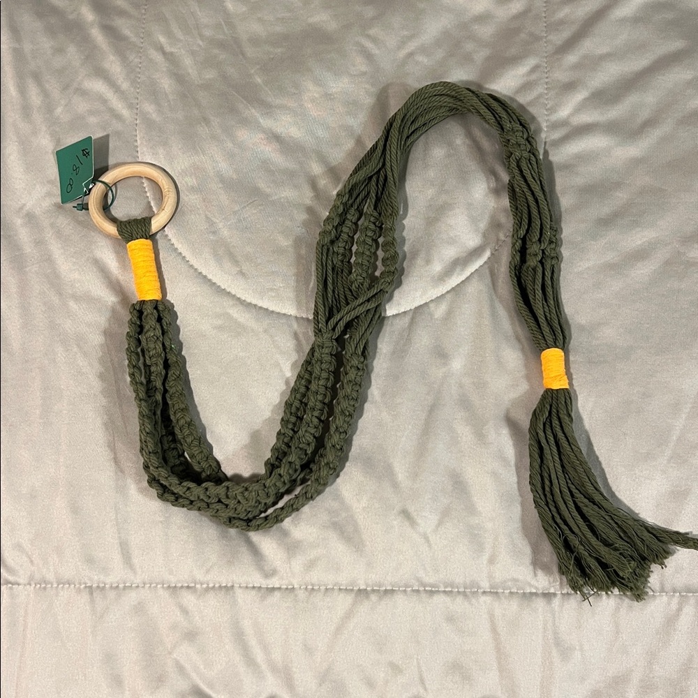 Macramé flower pot holder-handmade